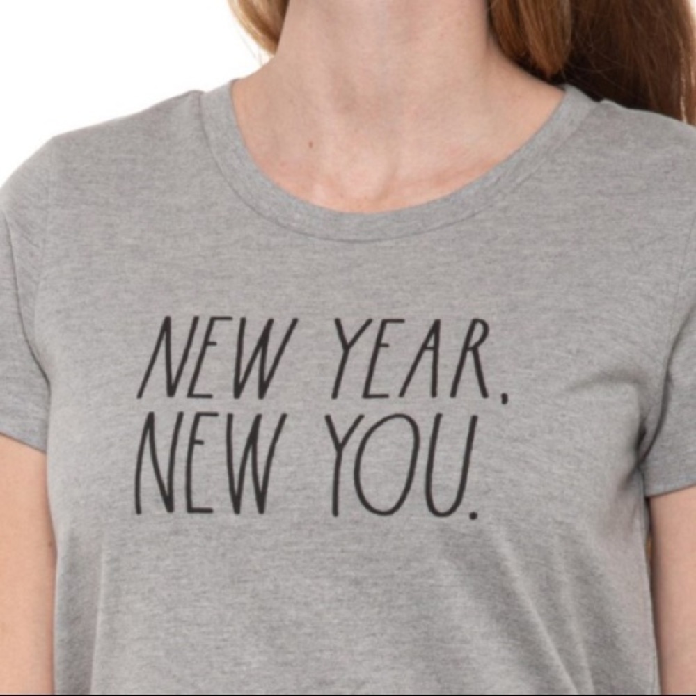 Rae Dunn New Year, New You Short Sleeve T-shirt
